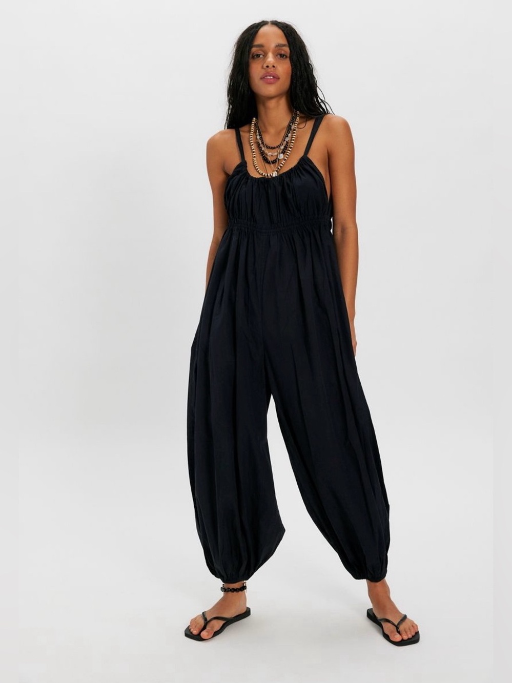 Free People - free-est Collection ~ Frannie Jumpsuit ~ Black ~ XS ~ * N W T *